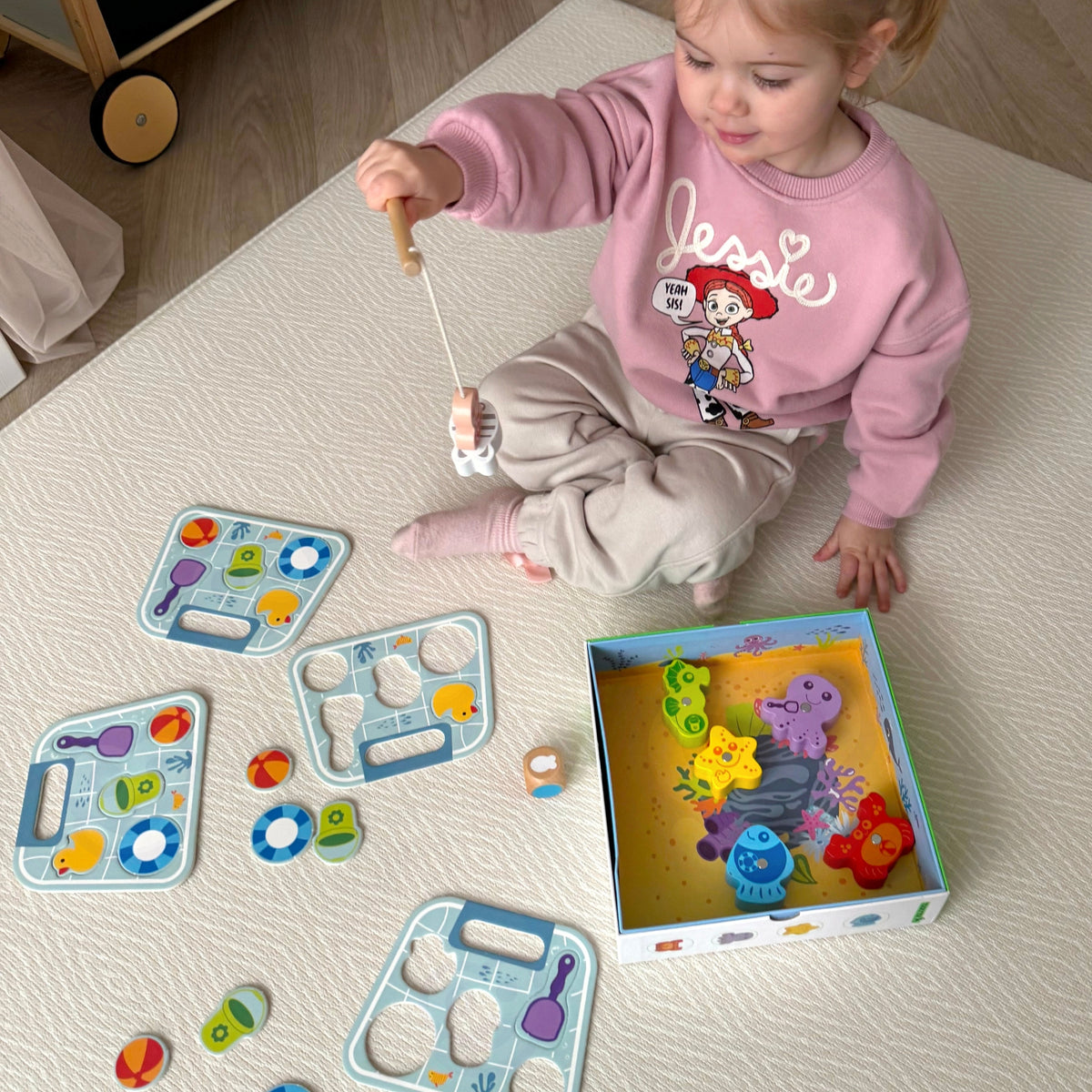 TOOKY TOY Žvejybos žaidimas – magnetinis vandenyno nuotykis