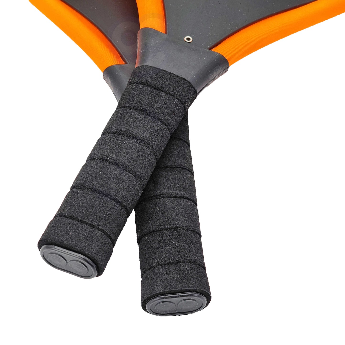 WOOPIE Didelės raketės tenisui/badmintonui vaikams, rinkinys su kamuoliuku ir plunksninuku – vaizdas 2