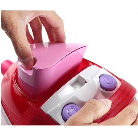 WOOPIE Rožinis dulkių siurblys vaikams su siurbimo funkcija – vaizdas 4