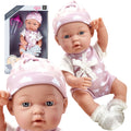 WOOPIE ROYAL Kūdikėlio lėlė 36 cm rožiniame kostiume su priedais