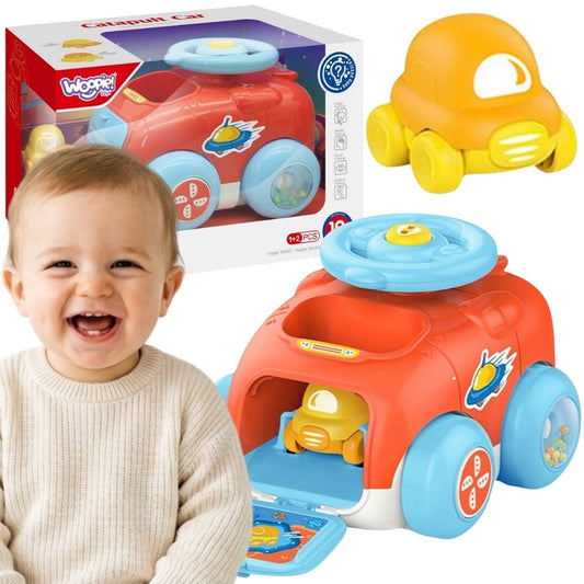 WOOPIE BABY Automobilis su Katapulta – Lavinamasis Rinkinys Vaikams