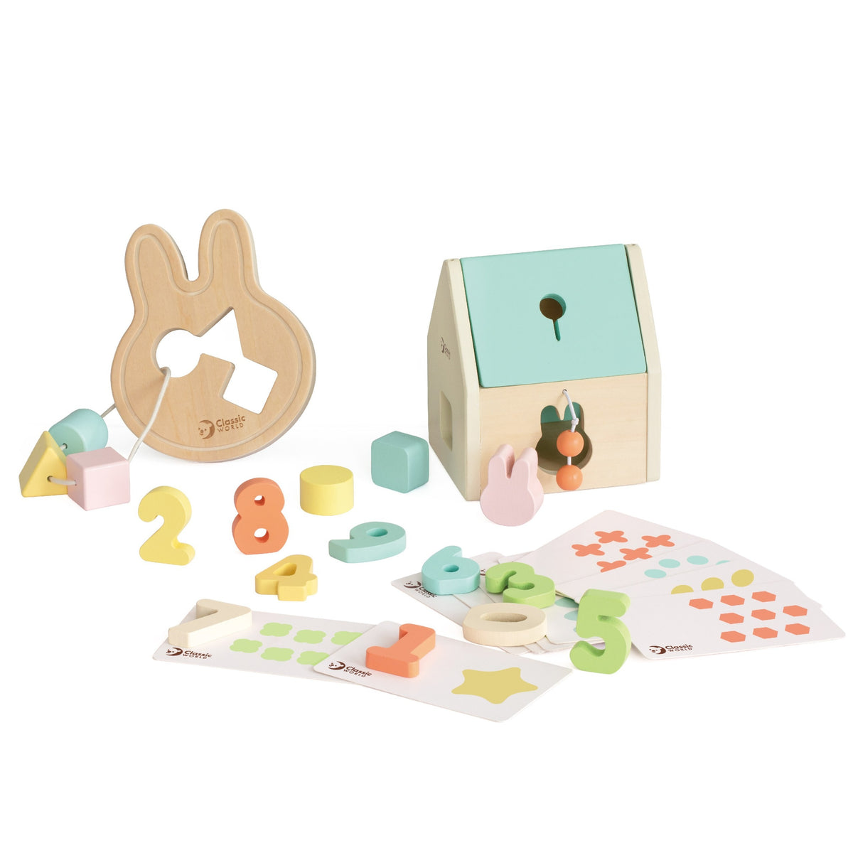 CLASSIC WORLD Pastelinis mokymosi rinkinys, 25 dalys