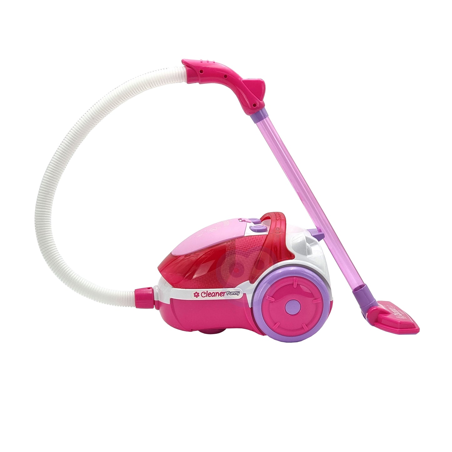 WOOPIE Rožinis dulkių siurblys vaikams su siurbimo funkcija – vaizdas 2