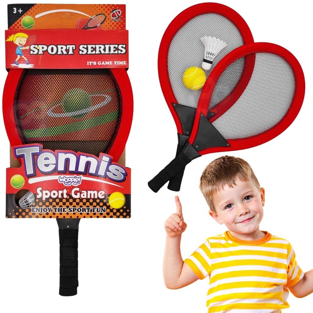WOOPIE Teniso ir badmintono raketių rinkinys vaikams