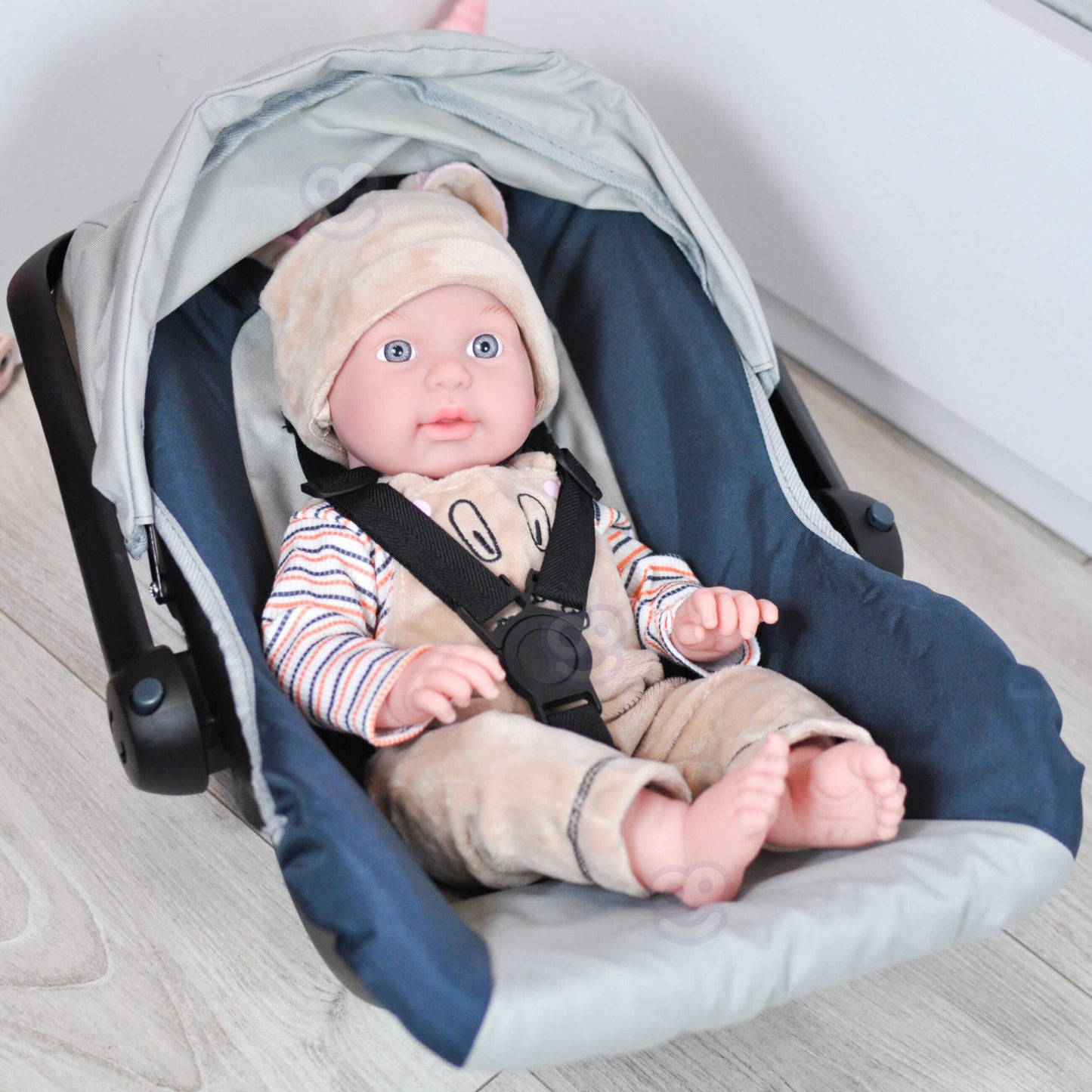 WOOPIE ROYAL Lėlių Nešiojamoji Kėdutė Lėlėms 33–48 cm