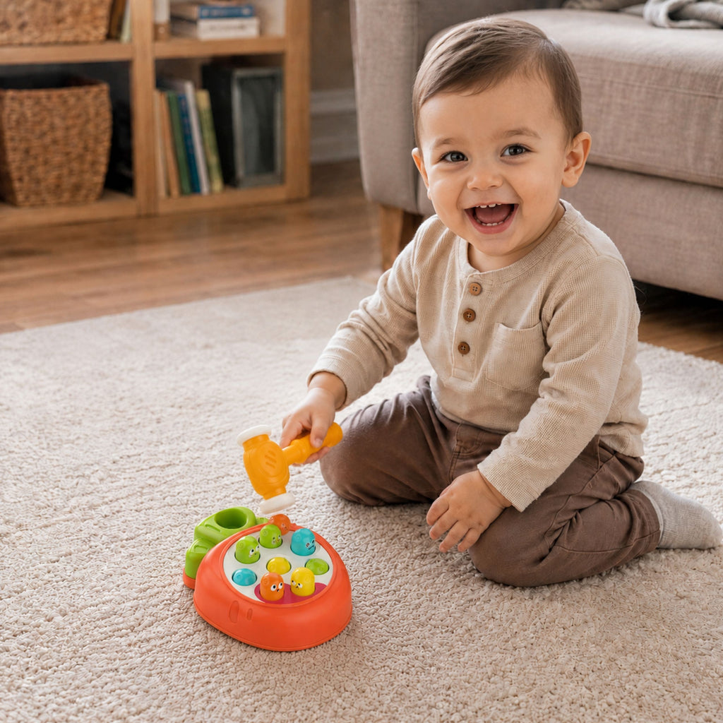 WOOPIE BABY Mušk Krotą Arkadinis Žaidimas Vaikams nuo 18 mėn.