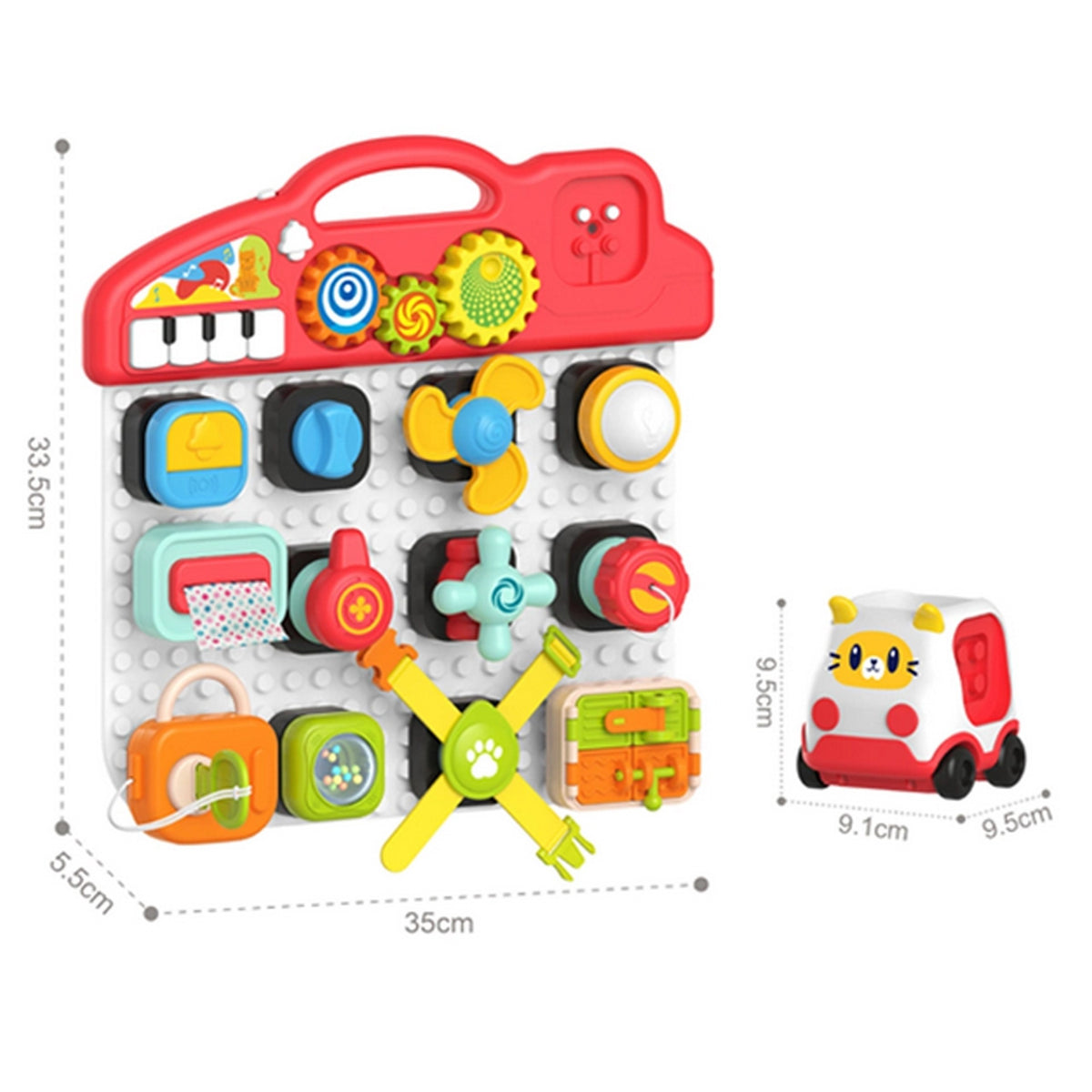 WOOPIE BABY Montessori lavinamoji lenta vaikams 18m+
