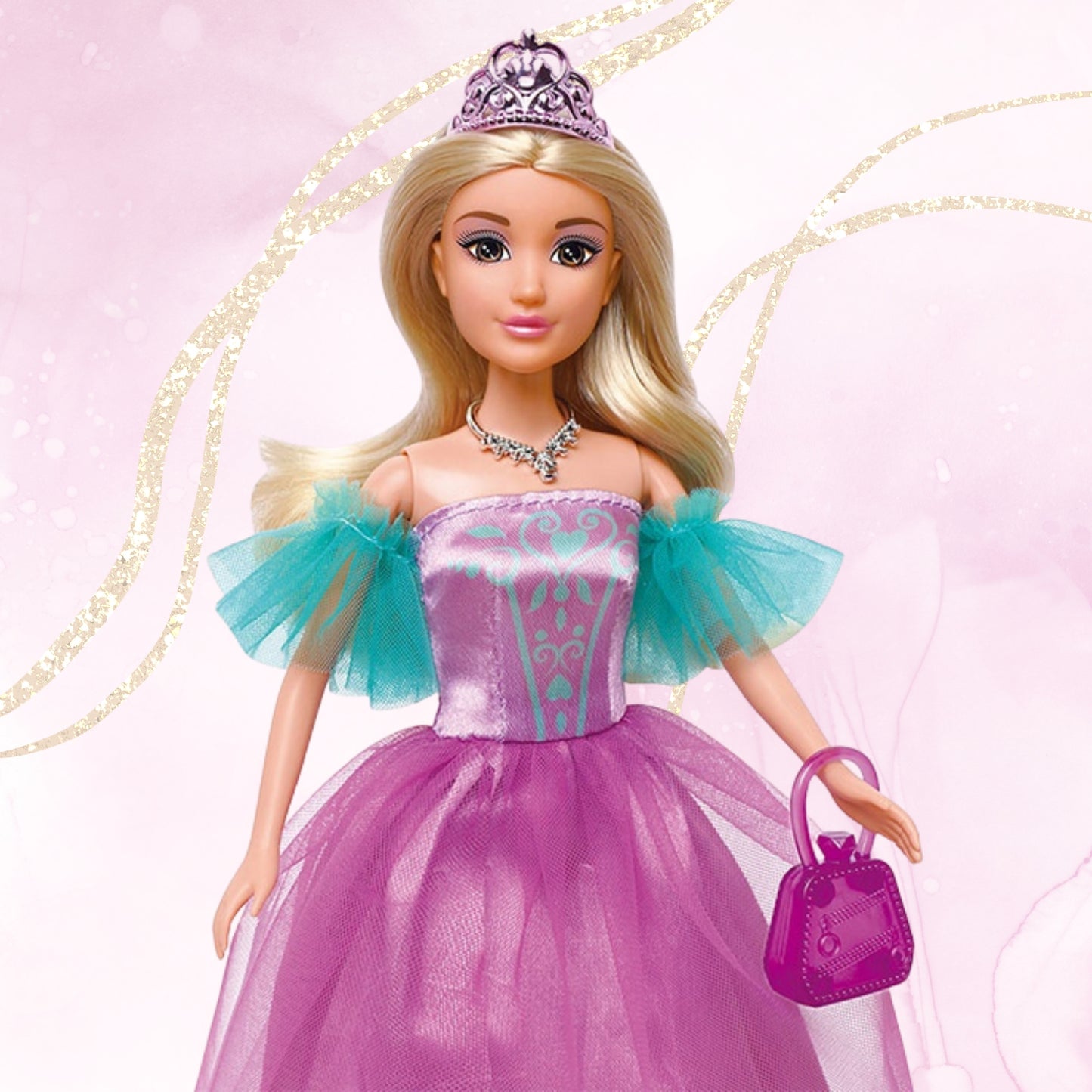 WOOPIE ROYAL Princesė Lily su Magiška Karieta ir Priedais