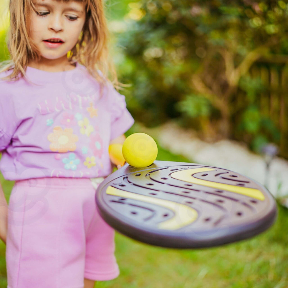 WOOPIE Raketės su kamuoliuku ir badmintono lėkšte, pludmarei