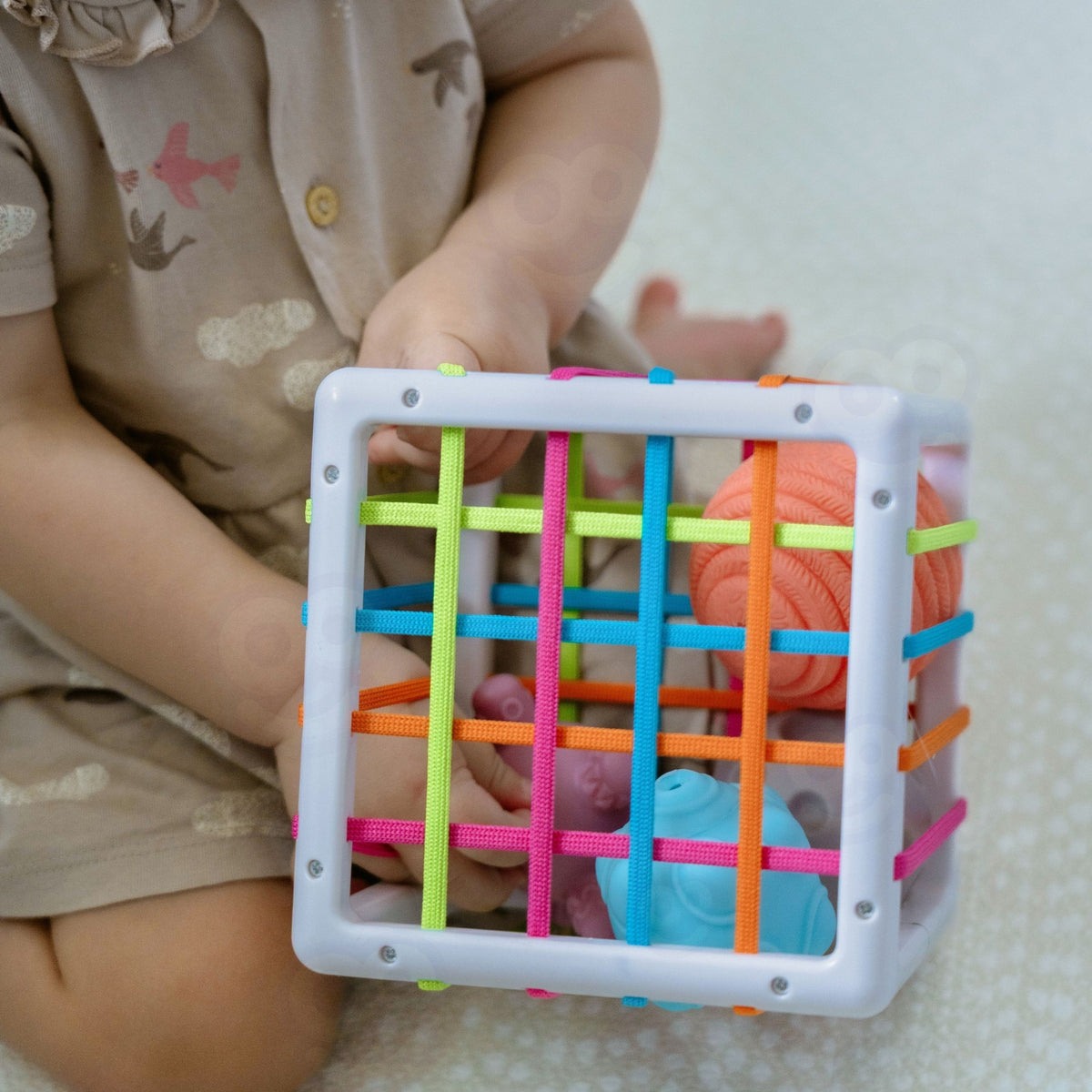WOOPIE BABY Lankstus Sensorinis Kubas Rūšiuoklė, Formos 5 d.