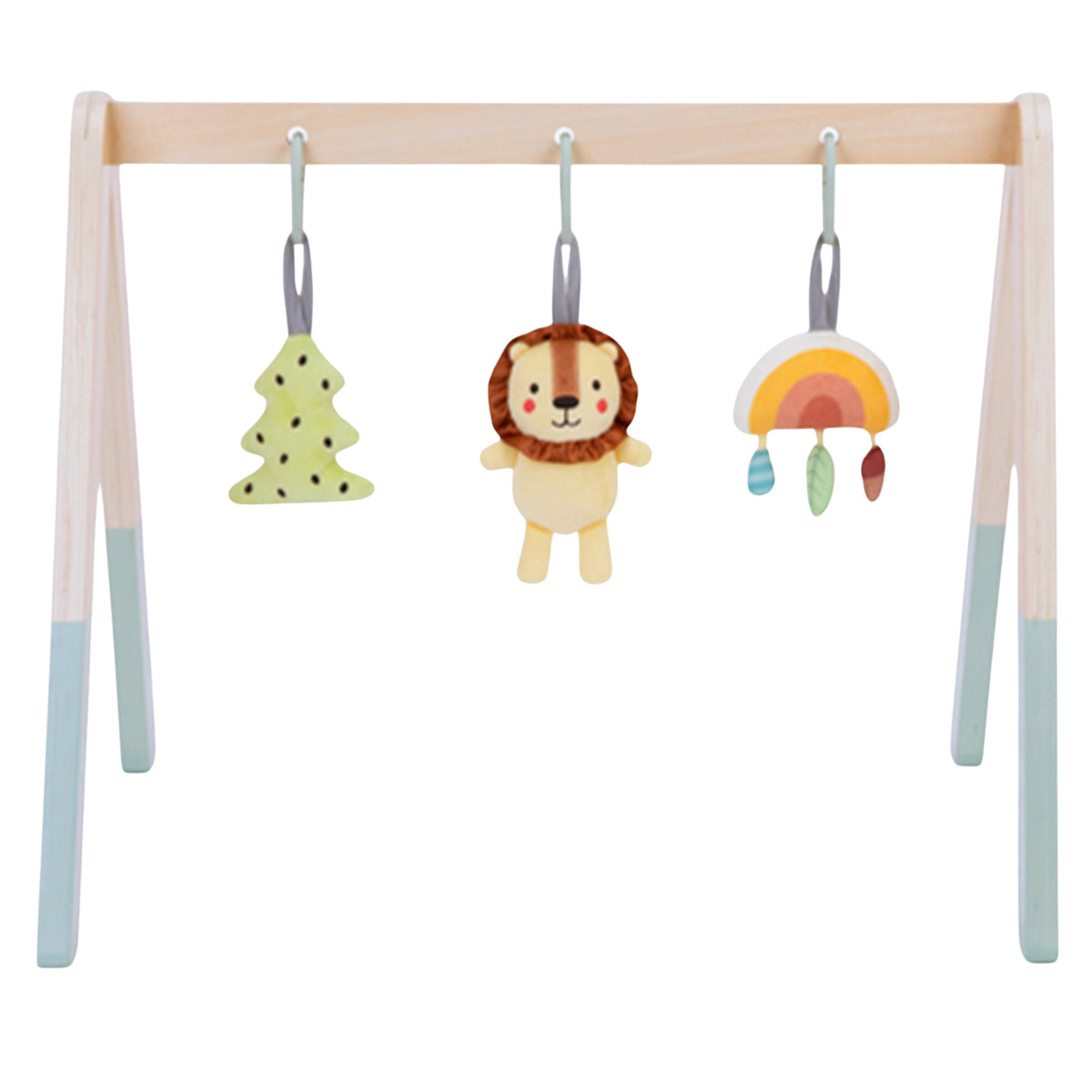 TOOKY TOY Lavinamasis Gimnastikos Stovas su 3 Pliušiniais Žaisliukais