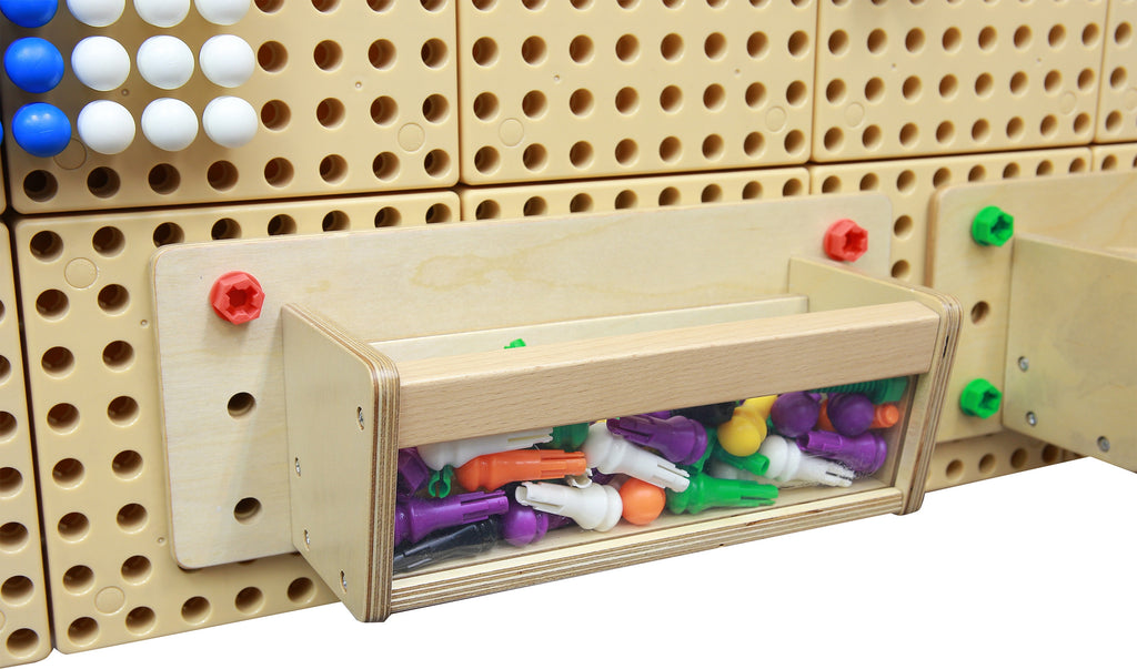 MASTERKIDZ talpykla su permatoma sienele STEM lentai