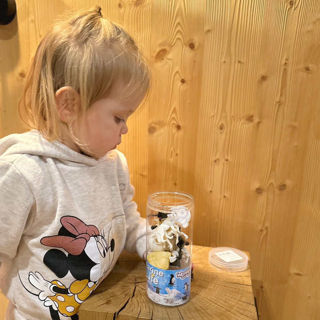 WOOPIE Arktikos Gyvūnų Figūrėlių Rinkinys, 16 dalių
