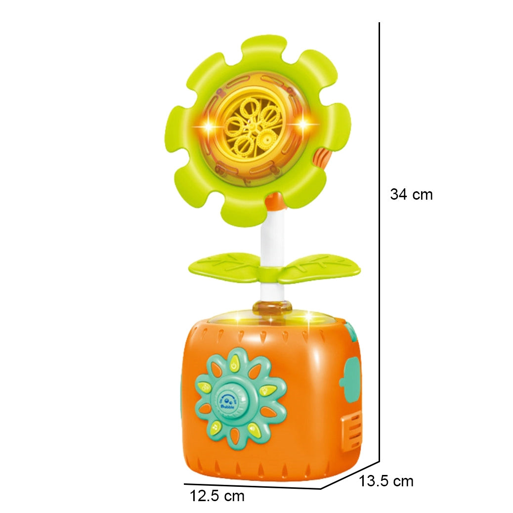 WOOPIE Interaktyvi muilo burbulų mašina Saulėgrąža, iš arti – vaizdas 3