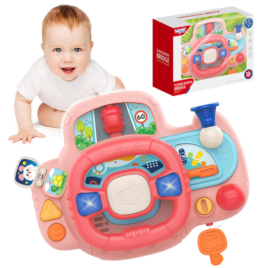 WOOPIE BABY Interaktyvus automobilio vairas su šviesomis ir garsais – pagrindinis vaizdas