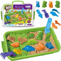 WOOPIE Kinetic Sand 1,5 kg ZOO Safari Rinkinys su Formelėmis