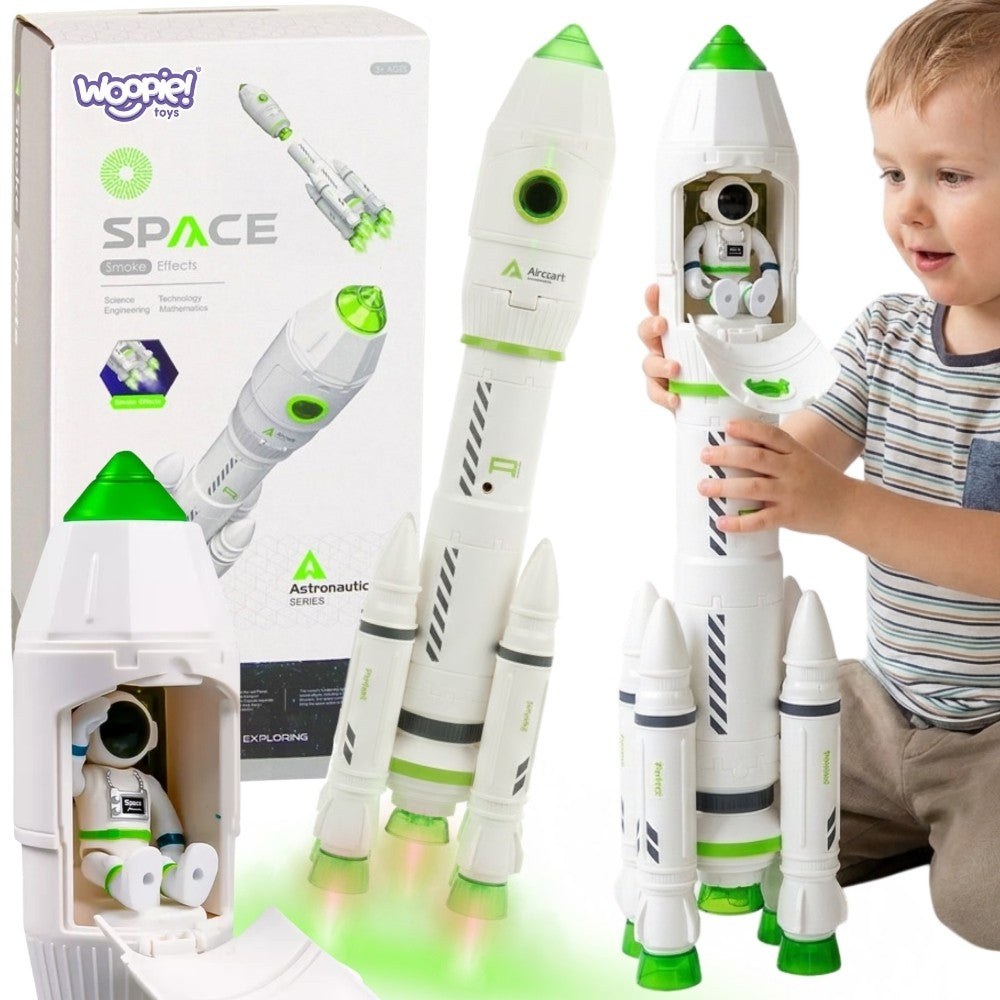 WOOPIE Interaktyvi Kosminė Raketa su Garso ir Šviesos Efektais