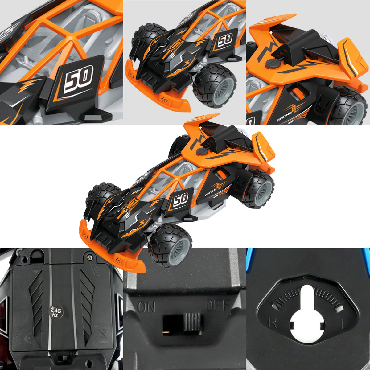 WOOPIE RC Radijo Bangomis Valdomas Lenktyninis Automobilis