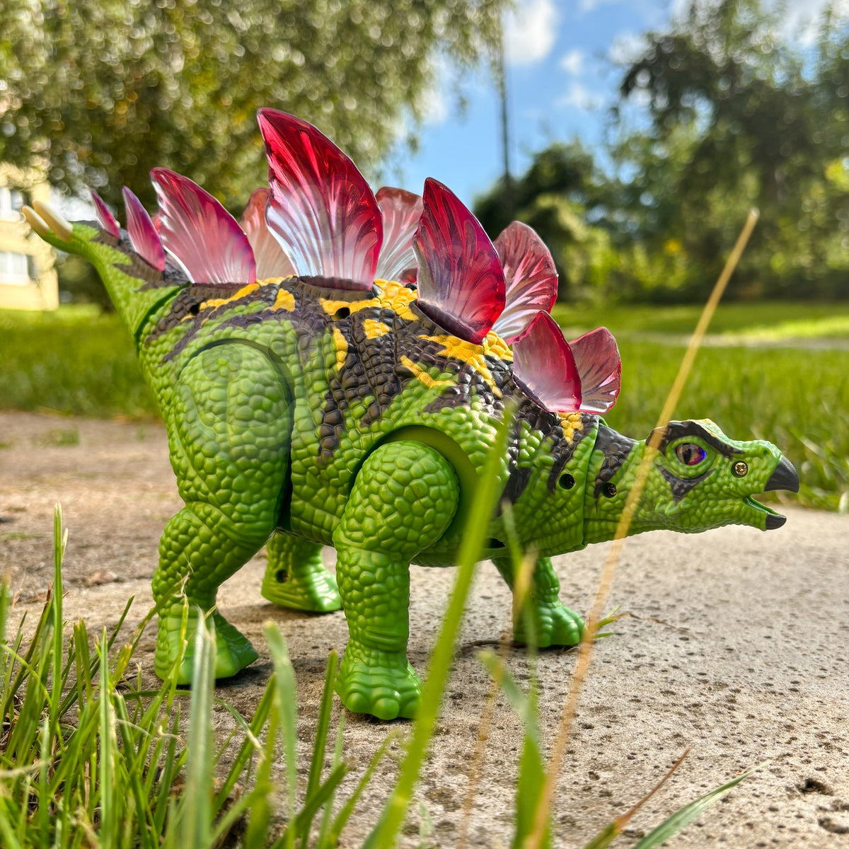 WOOPIE Radijo bangomis valdomas Dinozauras Stegozauras