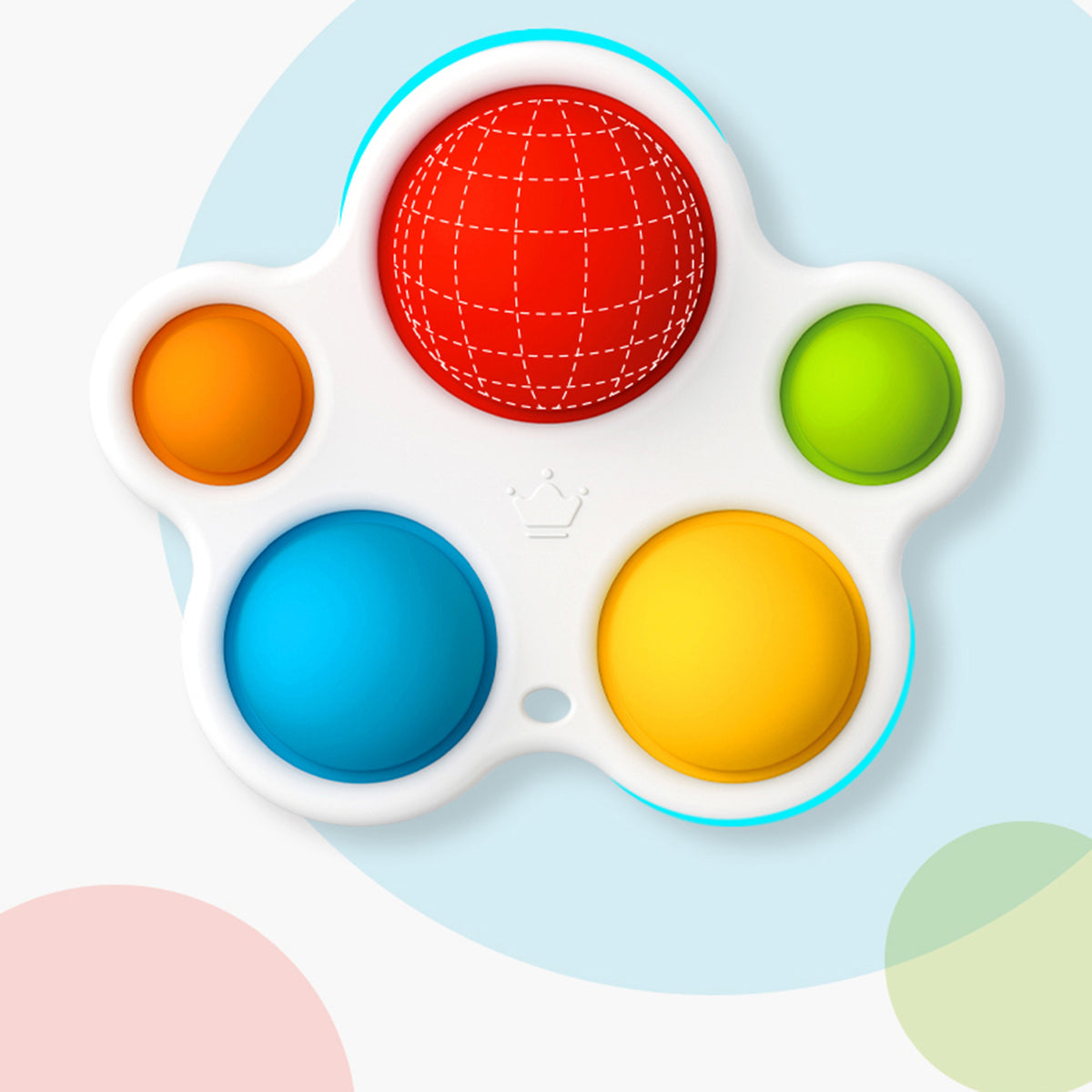 WOOPIE BABY POP IT Montessori jutiminis antistresinis žaislas