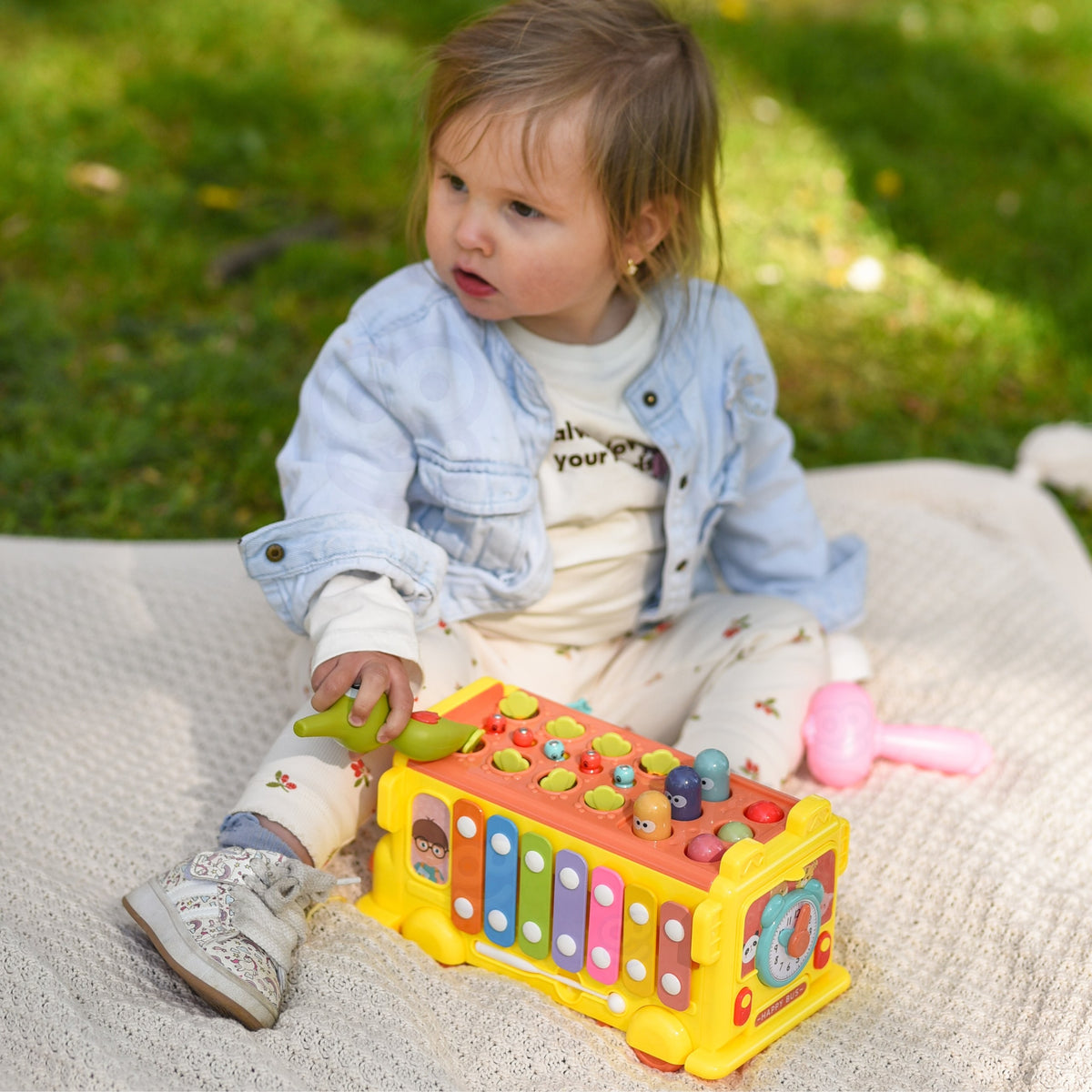 WOOPIE BABY Interaktyvus Montessori autobusiukas 6 in 1