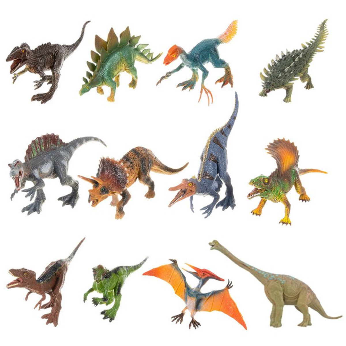 WOOPIE Dinozaurų Figūrėlių Rinkinys XXL su Žaidimo Kilimu