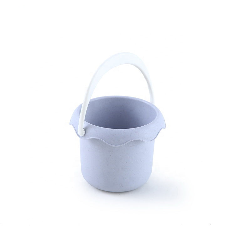 WOOPIE GREEN Smėlio rinkinys su kibirėliu ir malūnėliu, 4 dalys, Organinė, biologiškai skaidi medžiaga – vaizdas 6