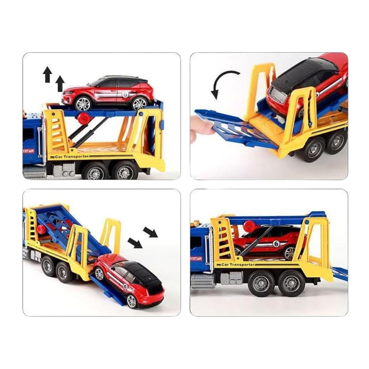 WOOPIE Autovežys su šviesos ir garso efektais 1:14