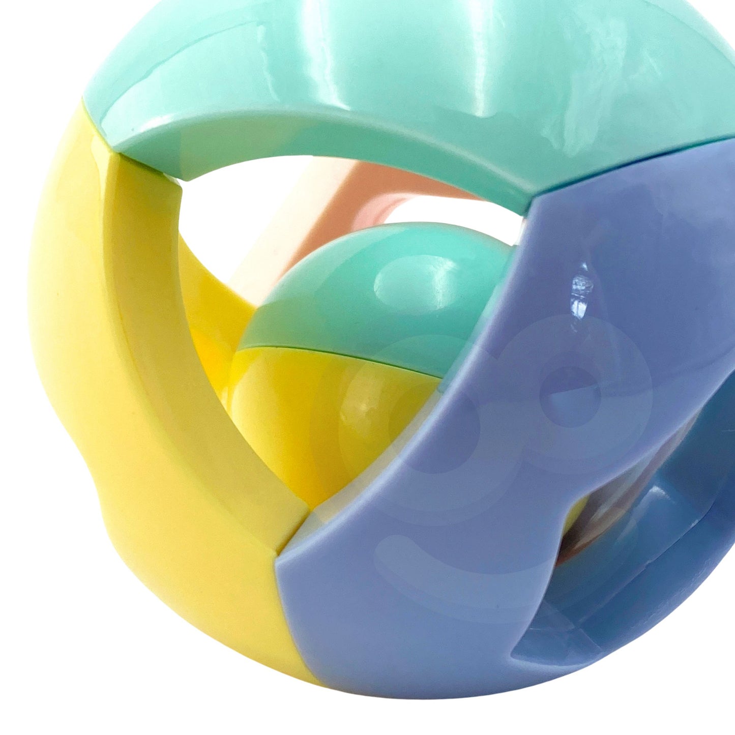 WOOPIE BABY Pastelinė barškanti kamuolio formos mašinėlė ropojimo skatinimui (0m+) – vaizdas 4