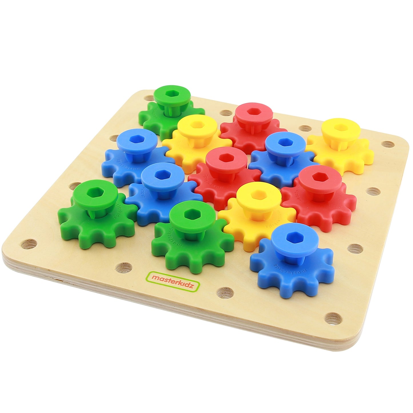 MASTERKIDZ Montessori krumpliaračių mechanizmo lentelė – konstruktorius