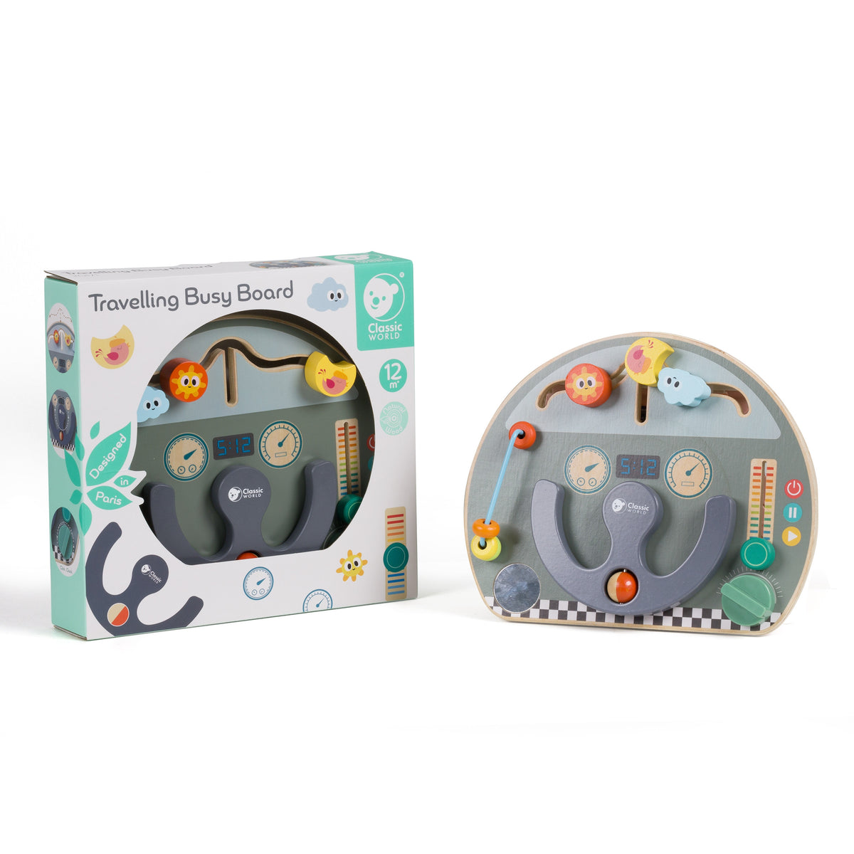 CLASSIC WORLD 6in1 lavinamoji lentelė kelionėms