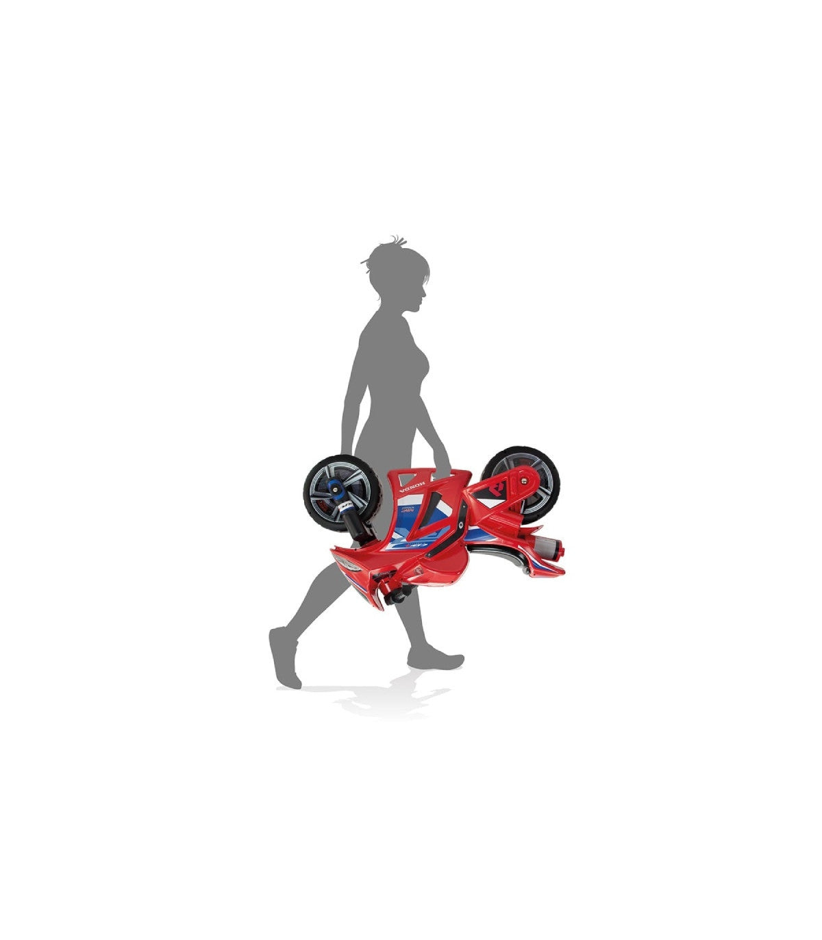 INJUSA Winner 750 XS Balansinis Motoroleris Vaikams Raudonas
