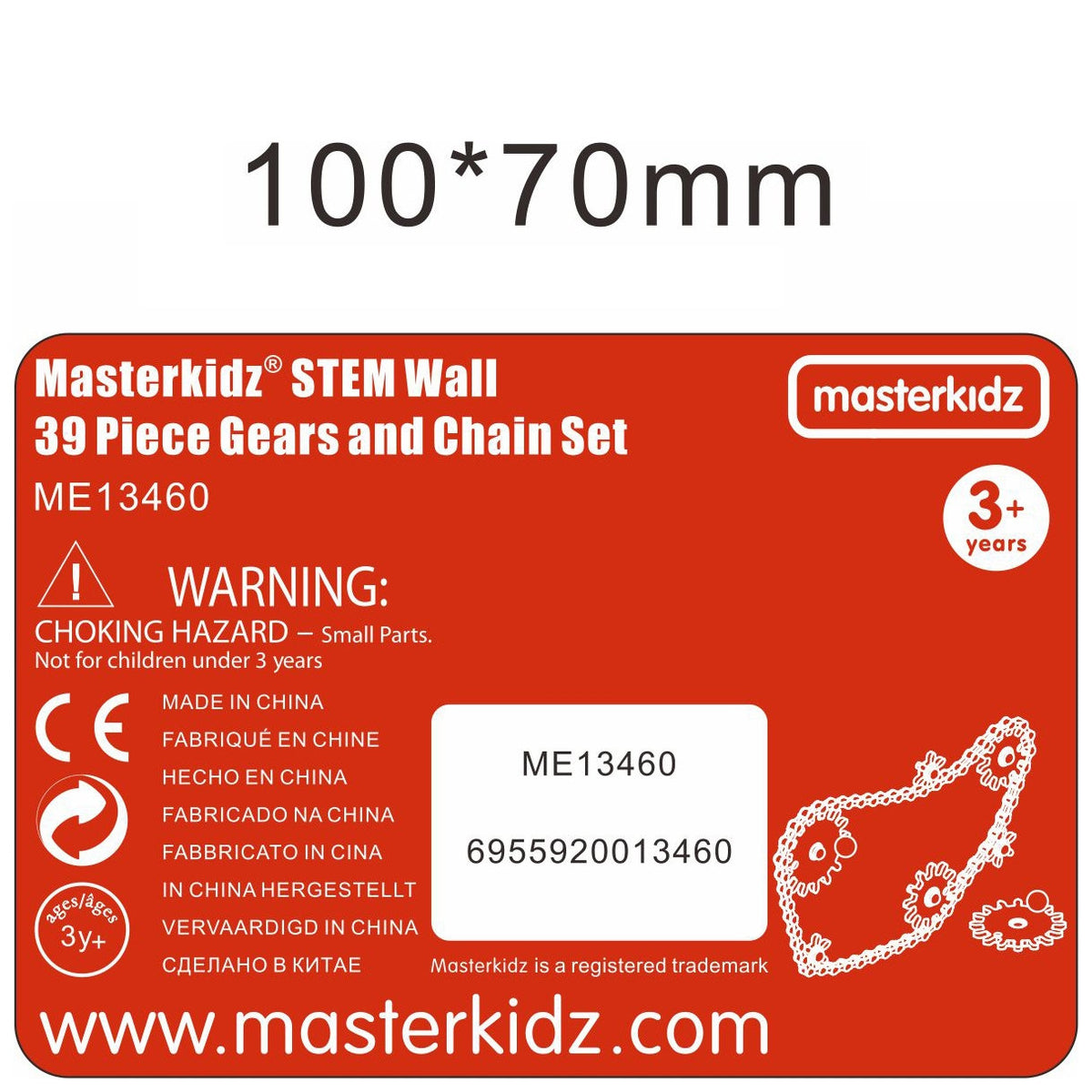MASTERKIDZ krumpliaračių rinkinys mechanizmui kurti STEM lentai