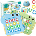 WOOPIE Montessori Dinozaurų Formų Derinimo Žaidimas