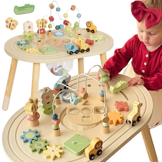 TOOKY TOY Medinis veiklos staliukas „Safari“ – pagrindinis vaizdas