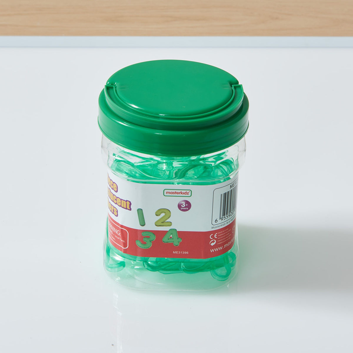 MASTERKIDZ Skaidrūs Skaičiai Matematikai ant Šviesos Plokštės – 55 mm