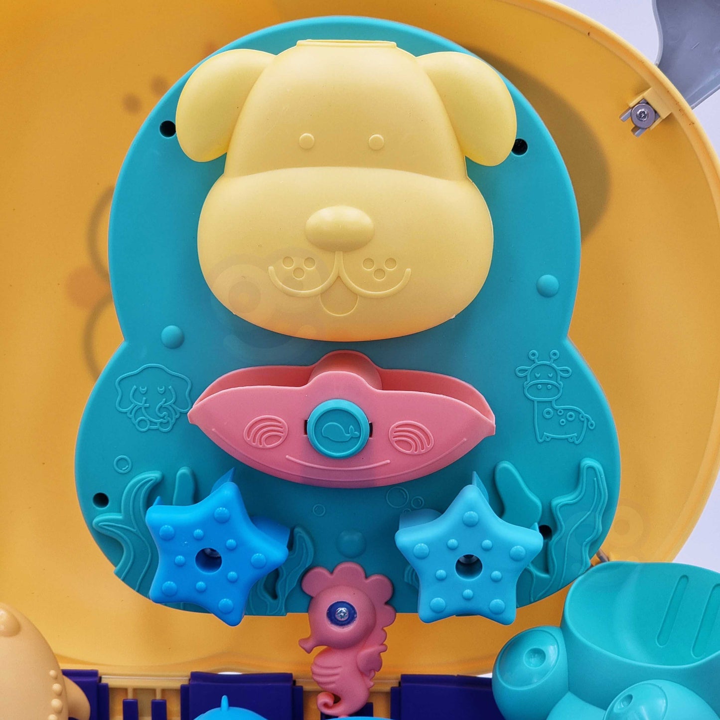 WOOPIE Smėlio ir Vandens žaislų rinkinys 3in1 Lagaminas Šuniukas, 3 vnt – vaizdas 8