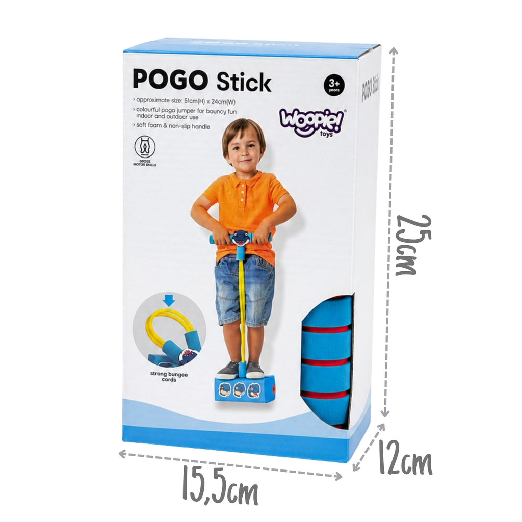 WOOPIE Poroloninis Šokinėjimo Pogo Mėlynas Dinozauras