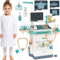 WOOPIE Gydytojo vežimėlis su EKG garsu ir šviesa 26 dalių