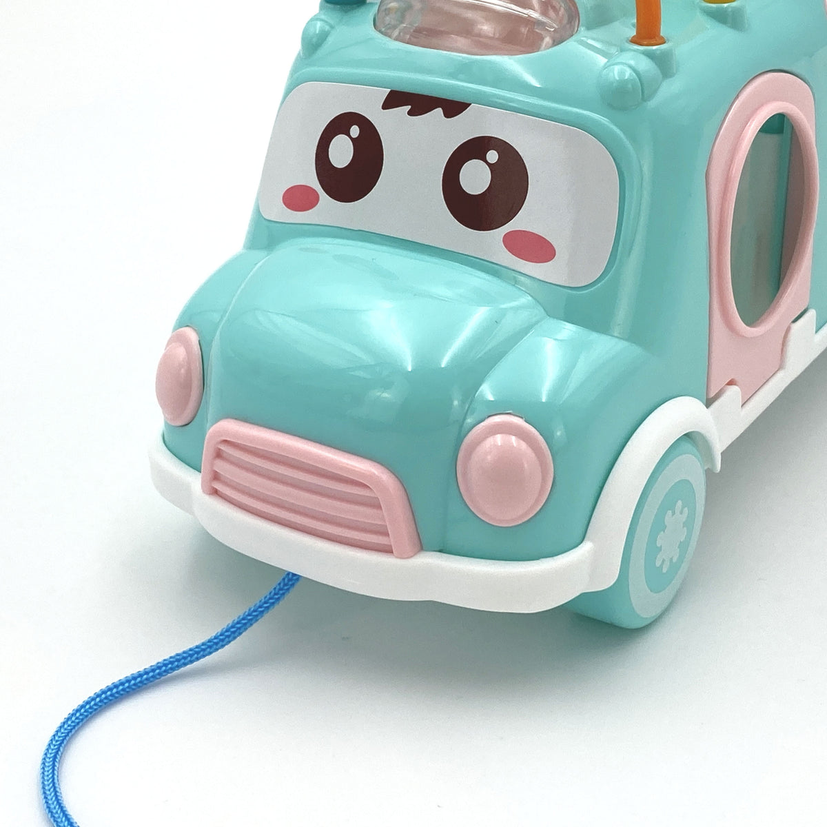 WOOPIE BABY Muzikinė mašinėlė rūšiuoklė su cimbolais, žalia