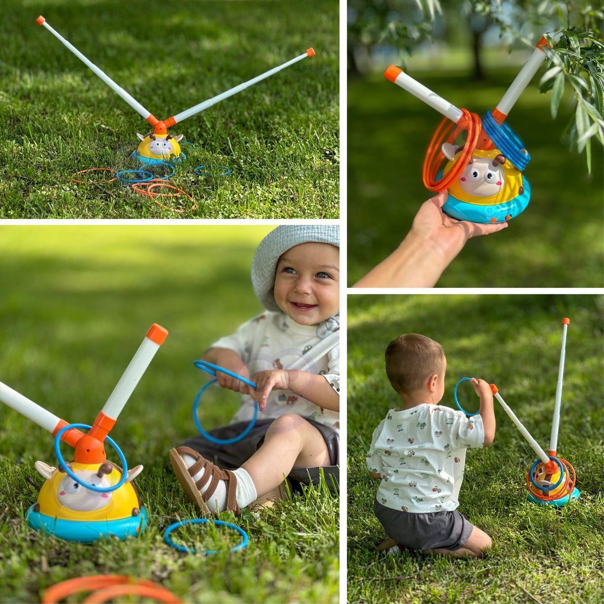WOOPIE 2in1 automatinis šokdynės ir taiklumo žaidimas Bitė