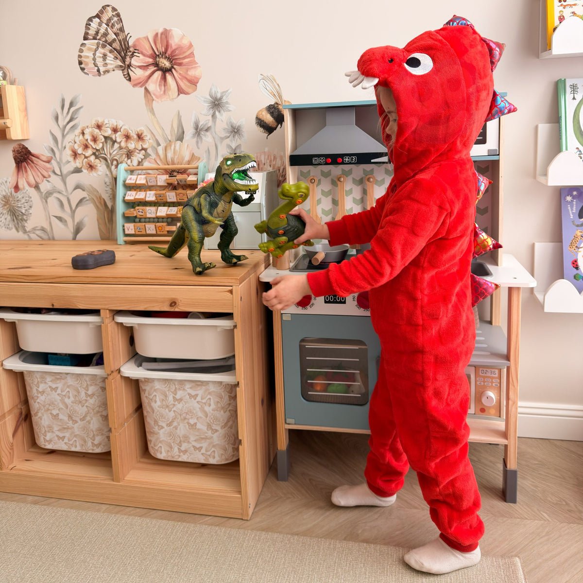 WOOPIE Radijo bangomis valdomas Dinozauras T-Rex Robotas