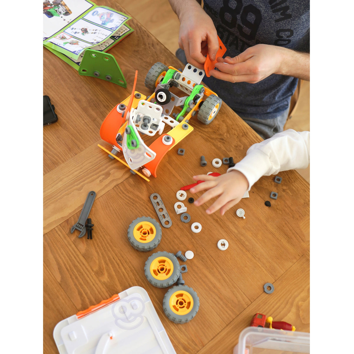 WOOPIE Konstruktorius 5in1 Transporto Priemonės 163 dalys