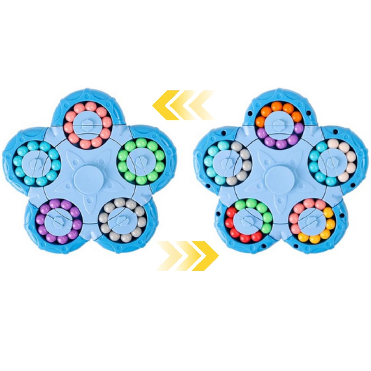 WOOPIE Sukiojamas „Magic Beans Puzzle Pentagon“ antistresinis galvosūkis, detalė – vaizdas 4