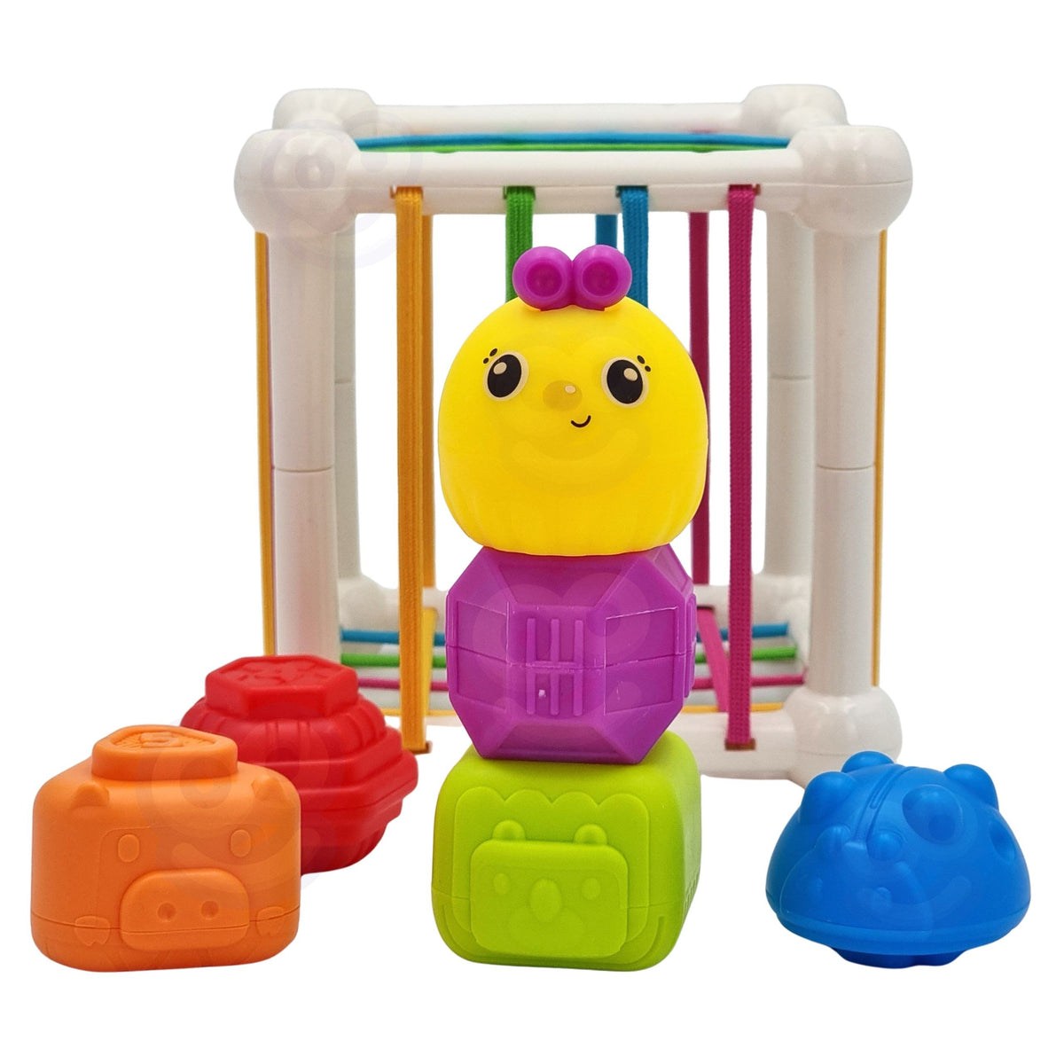 WOOPIE BABY Lankstus Sensorinis Kubas Rūšiuoklė su Barškučiu, 7 d.