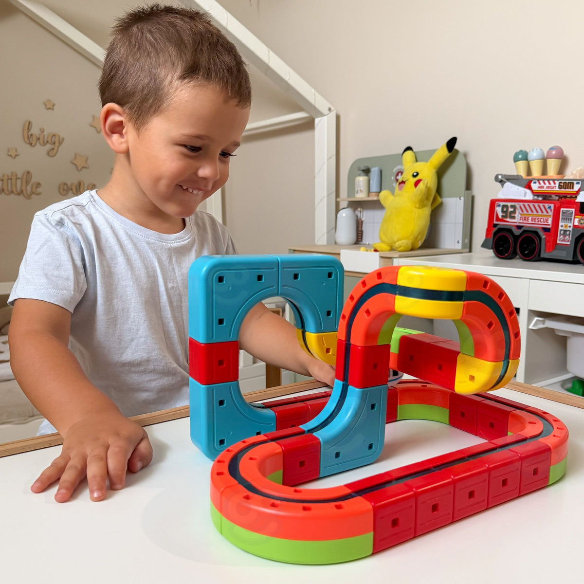 WOOPIE Magic Cube Traukinys su Antigravitaciniu Bėgiu, 32 dalys