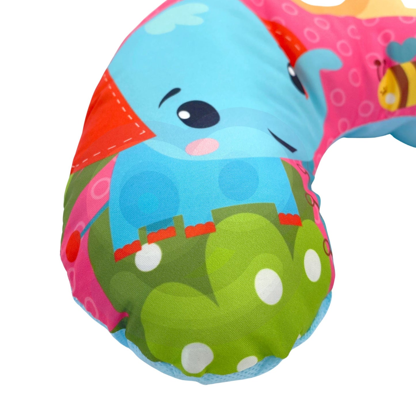 WOOPIE BABY Interaktyvi lavinamoji pagalvė-riestainis su barškučiais ir kramtuku – pagrindinis vaizdas