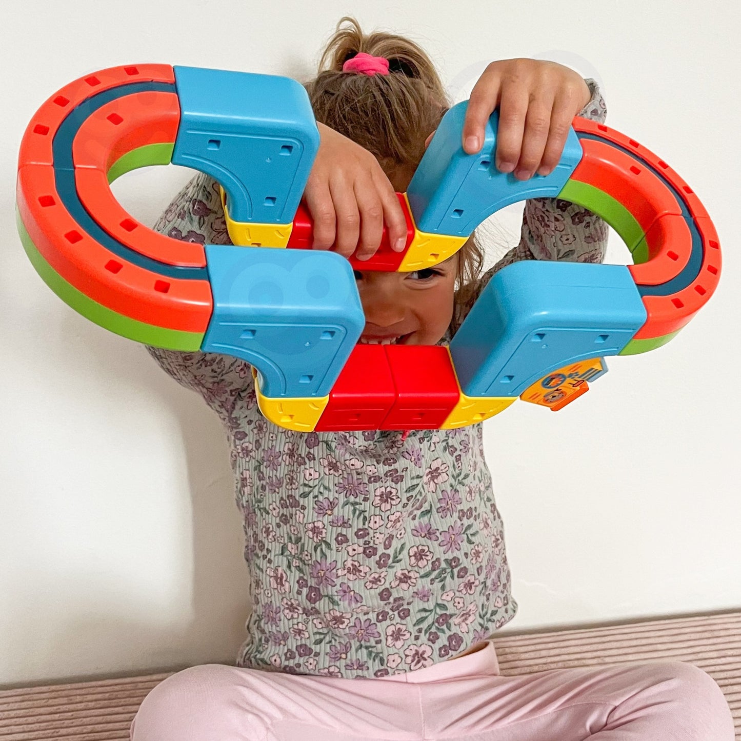 WOOPIE Magic Cube Train Antigravitatinis Magnetinis Traukinukas 18 dalių