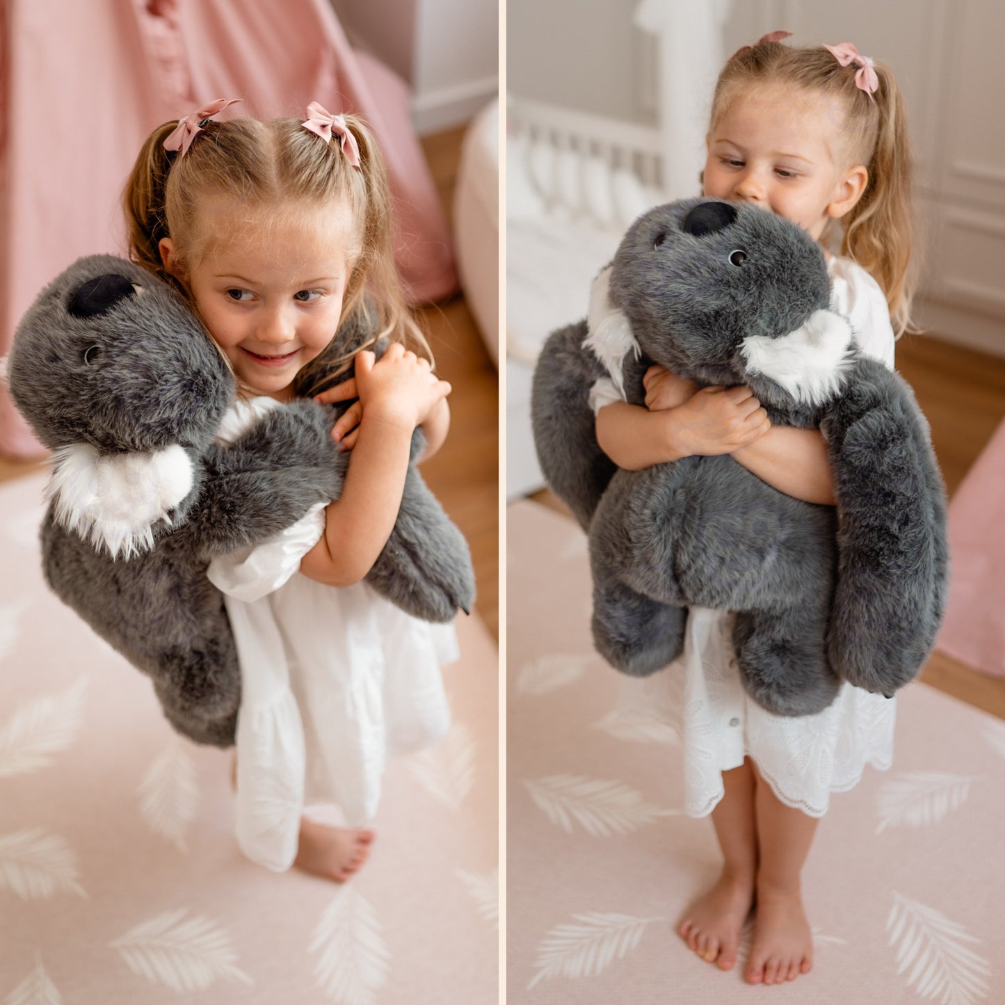 WOOPIE Koala Sensorinis Pliušinis Žaislas su Užpildu 65 cm 1500 g