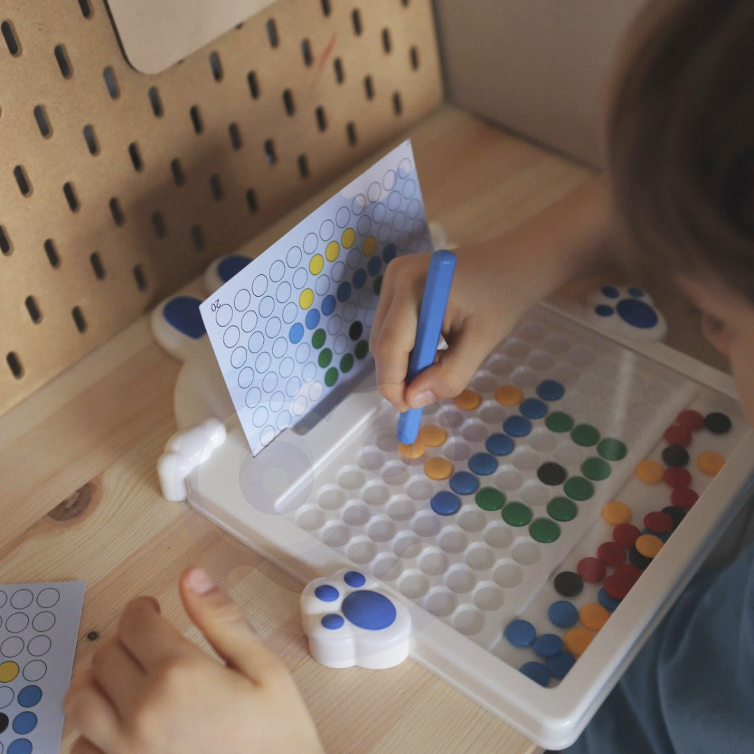 WOOPIE MagPad Magnetinė Lenta Triušis Montessori vaikams